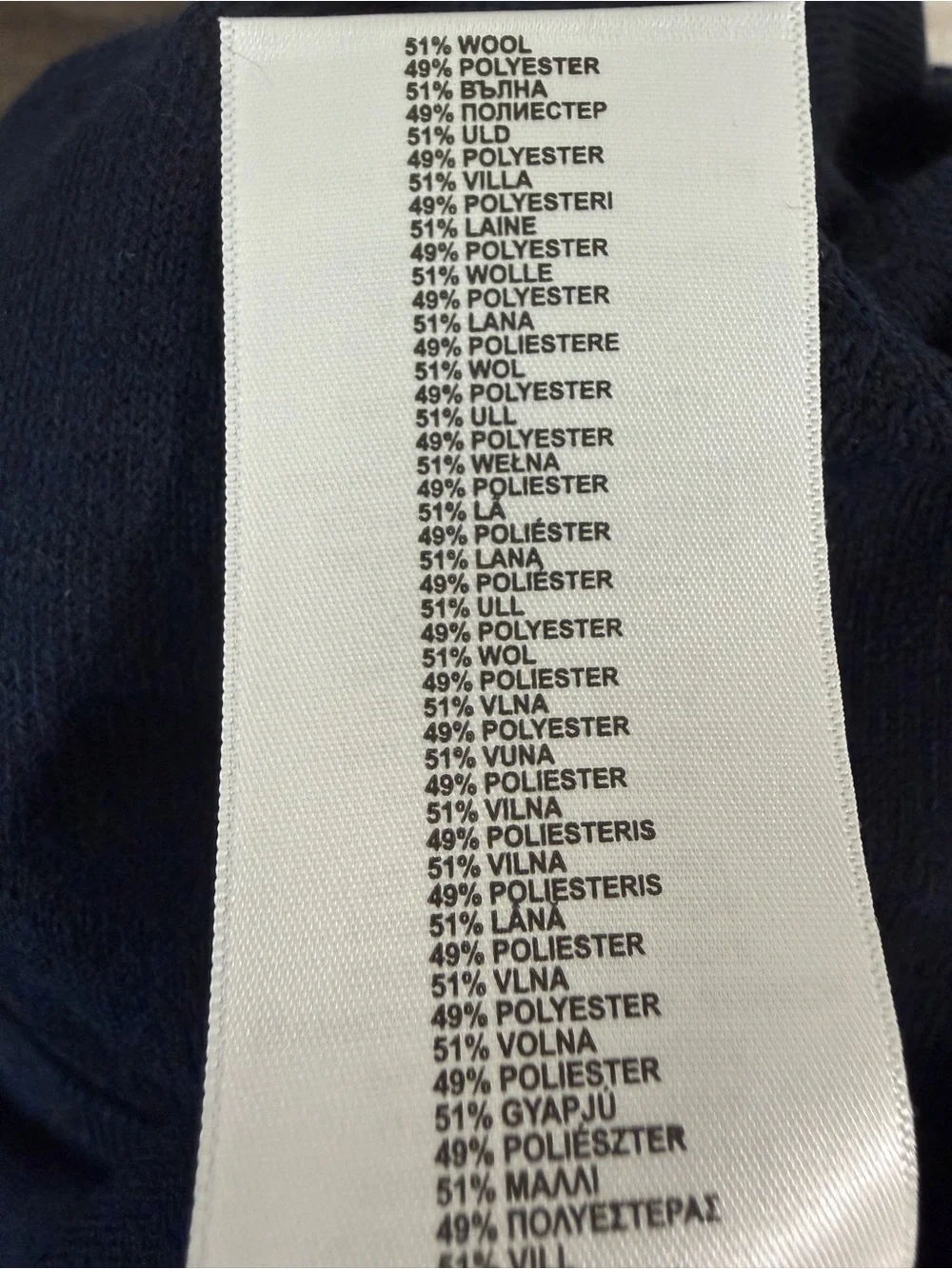 Ben Sherman Men's Navy Crewneck Sweater